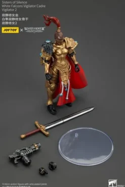 Warhammer The Horus Heresy Actionfigur Sisters of Silence White Falcons Vigilator Cadre Vigilator 2 19 cm