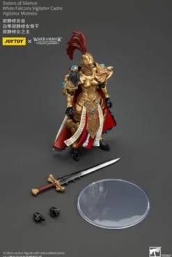 Warhammer The Horus Heresy Actionfigur Sisters of Silence White Falcons Vigilator Cadre Vigilator Mistress 19 cm