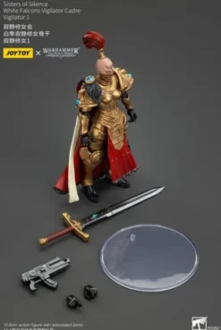 Warhammer The Horus Heresy Actionfigur Sisters of Silence White Falcons Vigilator Cadre Vigilator 1 19 cm
