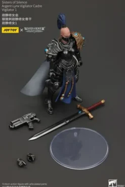 Warhammer The Horus Heresy Actionfigur Sisters of Silence Argent Lynx Vigilator Cadre Vigilator 1 19 cm