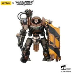 Warhammer The Horus Heresy Figura Iron Warriors Iron Circle Domitar-Ferrum Class Battle-automata with Karceri Battle Shield 24 cm