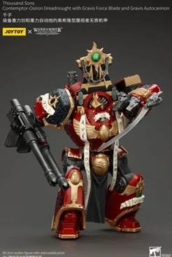 Warhammer The Horus Heresy Figura 1/18 Thousand Sons Contemptor-Osiron Dreadnought with Gravis Force Blade And Gravis Autocannon 30 cm