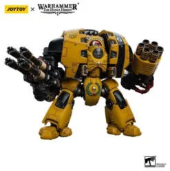 Warhammer The Horus Heresy Figura 1/18 Imperial Fists Leviathan Dreadnought with Cyclonic Melta Lance and Storm Cannon 12 cm