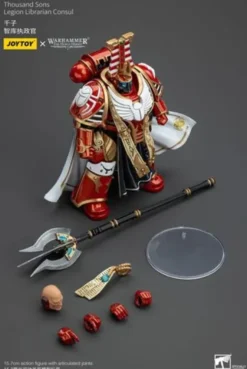 Warhammer The Horus Heresy Figura 1/18 Thousand Sons Legion Librarian Consut 16 cm