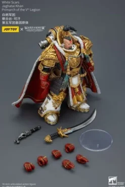 Warhammer The Horus Heresy Figura White Scars Jaghatai Khan Primarch of the Vth Legion 19 cm