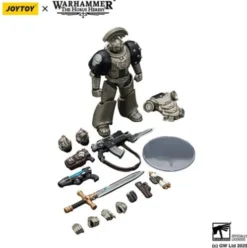 Warhammer The Horus Heresy Figura 1/18 lron Warriors MKVI Tactical Sergeant with Power Sword and Plasma Pistol 12 cm
