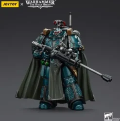 Warhammer The Horus Heresy Figura Alpha Legion Exodus The One who is Many With Sniper Rifle And Power Dagger 20 cm