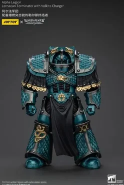 Warhammer The Horus Heresy Figura Alpha Legion Lernaean Terminator with Volkite Charger 20 cm