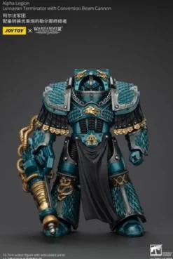 Warhammer The Horus Heresy Figura Alpha Legion Lernaean Terminator with Conversion Beam Cannon 20 cm
