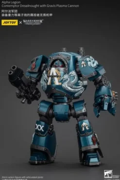 Warhammer The Horus Heresy Figura Alpha Legion Contemptor Dreadnought with Gravis Plasma Cannon 25 cm