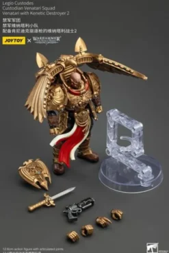 Warhammer The Horus Heresy Figura 1/18 Legio Custodes Custodian Venatari Squad Venatari with Kenetic Destroyer 2 13 cm