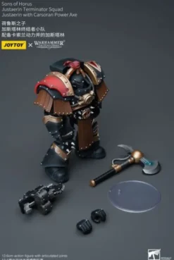 Warhammer The Horus Heresy Figura 1/18 Sons of Horus Justaerin Terminator Squad Justaerin with Carsoran Power Axe 12 cm