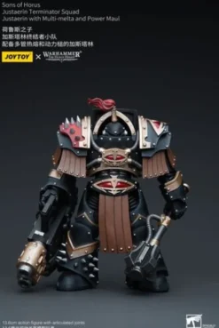 Warhammer The Horus Heresy Figura 1/18 Sons of Horus Justaerin Terminator Squad Justaerin with Multi-melta and Power MauL 12 cm