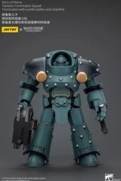 Warhammer The Horus Heresy Figura 1/18 Tartaros Terminator Squad Terminator With Combi-Bolter And Chainfist 12 cm