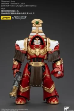 Warhammer The Horus Heresy Figura 1/18 Thousand Sons Sekhmet Terminator Cabal Sekhmet Volkite Charger and Power Fist 14 cm