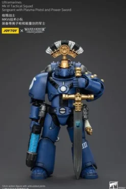 Warhammer The Horus Heresy Figura 1/18 Ultramarines MK VI Tactical Squad Sergeant with Plasma Pistol and Power Sword 20 cm
