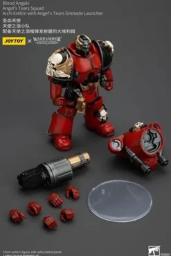 Warhammer The Horus Heresy Figura 1/18 Blood Angels Angel’s Tears Squad Arch-Erelim with Angel’s Tears Grenade Launcher 12 cm