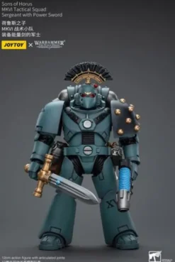 Warhammer The Horus Heresy Figura 1/18 Sons of Horus MKVI Tactical Squad Sergeant with Power Sword