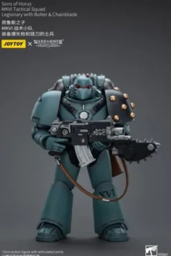 Warhammer The Horus Heresy Figura 1/18 Sons of Horus MKVI Tactical Squad Legionary with Bolter & Chainblade