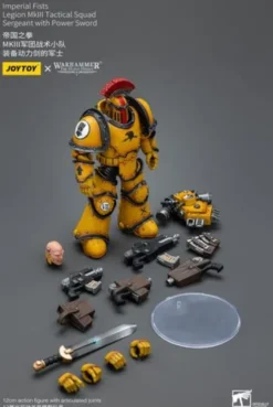 Warhammer The Horus Heresy Figura 1/18 Imperial Fists Legion MkIII Tactical Squad Sergeant with Power Sword