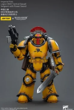 Warhammer The Horus Heresy Figura 1/18 Imperial Fists Legion MkIII Tactical Squad Sergeant with Power Sword