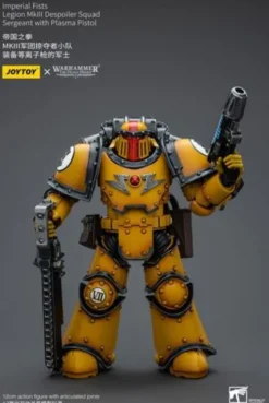 Warhammer The Horus Heresy Figura 1/18 Imperial Fists Legion MkIII Despoiler Squad Sergeant with Plasma Pistol