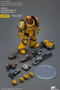 Warhammer The Horus Heresy Figura 1/18 Imperial Fists Legion MkIII Despoiler Squad Sergeant with Plasma Pistol