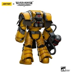 Warhammer The Horus Heresy Figura 1/18 Imperial Fists Legion Cataphractii Terminator Squad Legion Cataphractii with Heavy Flamer