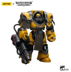 Warhammer The Horus Heresy Figura 1/18 Imperial Fists Legion Cataphractii Terminator Squad Legion Cataphractii with Heavy Flamer