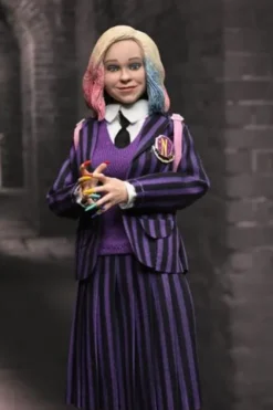 Wednesday Paquete de 2 Figuras Wednesday Addams (Nevermore Uniform) and Enid 20 cm
