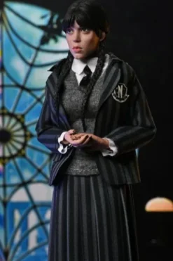 Wednesday Paquete de 2 Figuras Wednesday Addams (Nevermore Uniform) and Enid 20 cm