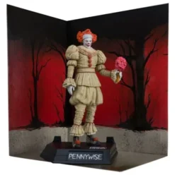 Welcome to Derry Estatua PVC Movie Maniacs Pennywise (Flashback) (Gold Label) 16 cm
