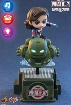 What If…? Minifigura con luz y sonido CosRider Captain Carter 14 cm