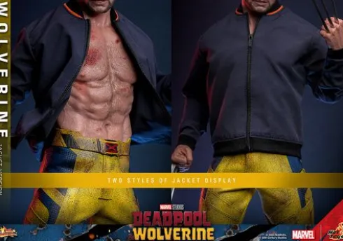 Wolverine (TVA Jacket Version) Figura Movie Masterpiece 1/6 Deadpool and Wolverine Hot Toys