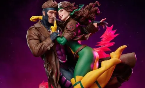 X-Men 97 Rogue & Gambit Estatua Sideshow Marvel