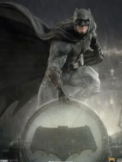 Zack Snyder’s Justice League Estatua 1/10 Deluxe Art Scale Batman on Batsignal 28 cm