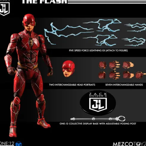 Zack Snyder’s Justice League Figuras 1/12 Deluxe Steel Box Set 15 – 17 cm