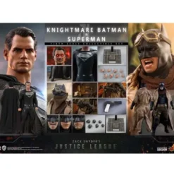 Zack Snyder’s Justice League Pack de 2 Figuras 1/6 Knightmare Batman and Superman 31 cm